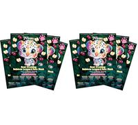 7th Heaven Rainbow Leopard Face Mask Gift Set (4 Kids Face Masks Skincare) Hydrating Face Mask for Sensitive Skin, For Children Age 8+, Cruelty Free - Genuine 7th Heaven Skincare (Pack of 2)