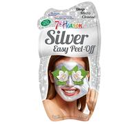7th Heaven Silver Easy Peel Off Face Mask with Powered Smithsonite, Pressed Orchid and Crushed Violet for a Deep Micro Cleanse, Ideal for Normal, Combo and Oily Skin