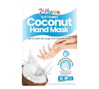 7th Heaven Softening Coconut Hand Mask - Moisturizer Gloves - Moisturiser | Shea butter, argan oil, soften dry, rough, chapped hands, easy to use, perfect for hand care, quick results, Moisturiser