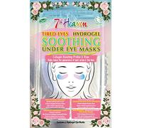 7th Heaven Soothing Hydrogel Under Eye Patches - Reduce Dark Circles & Fine | Hydrogel formula, reduces dark circles, diminishes fine lines, vegan-friendly, soothing effect, easy to apply, suitable for