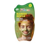 7th Heaven Tea Tree Peel Off Face Mask with Niacinamide, Blemish Rescue Cleansing, Hydrating and Vegan Peel Off Mask - Genuine 7th Heaven Face Masks Skincare