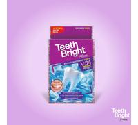 7th Heaven Teeth Bright Teeth Whitening Strips - Advanced PAP Technology - 7 Days in Purple 7th Heaven Purple
