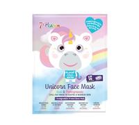 7th Heaven Unicorn Face Sheet Mask with Acai and Pomegranate to Soothe and Nourish Skin, 1 count (Pack of 1)