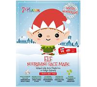 7th Heaven Winter Wonderland Elf Face Mask, Hydrating Face Mask for Sensitive Skin, For Children Age 8+, Cruelty Free Sheet Masks - Genuine 7th Heaven Face Masks Skincare
