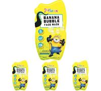 7th Heaven x Minions Banana Bubble Face Mask (Pack of 4)