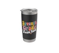 7th Seventh Grade Dream Team Teachers Back to School Stainless Steel Insulated Tumbler