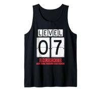 7th Wedding Anniversary Unlocked Level 07 Birthday Complete Tank Top