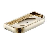 7Trees Brass Soap Dish Shelf (Gold Plating), Wall Mounted Soap Holder, Shower Accessories, Rectangular, 1 Piece