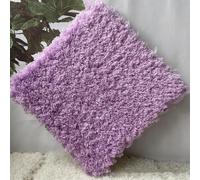 7UIYgtyO LNNNW Plush interlocking carpet Mat 20pcs Cake Pile Rugs, Interlocking Patchwork Square Rugs, Interlocking Fluffy Small Rugs, Square Rug(Purple)