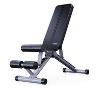 7UOYVBLNRSJM Fitness bench Adjustable Weight Bench, Multi-Purpose Foldable Incline Decline Home Gym, Dumbbell and Barbell(White)