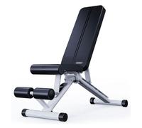 7UOYVBLNRSJM Fitness bench Adjustable Weight Bench, Multi-Purpose Foldable Incline Decline Home Gym, Dumbbell and Barbell(Gris)