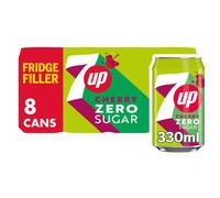 7UP Cherry zero sugar 8 x 330ml
