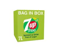 7UP Free Post Mix BIB Soft Drink, 7 Litres