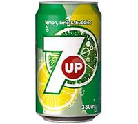 7UP Lemon & Lime 24 Cans of 330 ml
