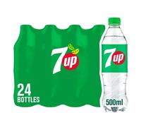 7UP - Lemon & Lime Flavoured Fizzy Drink - 24 x 500 ml bottles