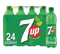 7UP - Lemon & Lime Flavoured Fizzy Drink - 24 x 500ml