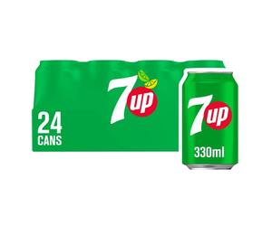 7UP Regular 330ml Cans (Pack of 24)