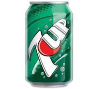7UP Regular Soft Drink Can 330ml Ref A01095 [Pack 24]