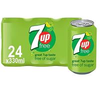 7UP Sugar Free Cans 24 x 330 ML