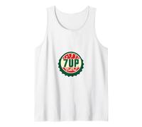 7UP Vintage Bottle Cap Logo Design Grsaphic Apparel PAPL1889 Tank Top