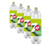 7UP Zero Lemon & Lime Bottle 2L (Pack of 4)