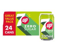 7UP Zero Lemon & Lime Cans 24 x 330ml