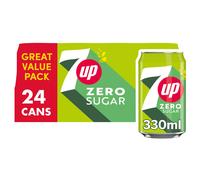 7UP Zero Lemon & Lime Cans 24 x 330ml