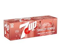 7UPP Shirley Temple NEW- USA IMPORT, Pack of 12x355ml Can, Soft Drink Beverage