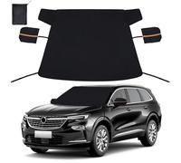 7VSTOHS Car Windscreen Cover for Winter,Ice &Snow Side Wing Mirror Covers,600D Oxford Cloth, Heavy Duty Frost protection Windshield Fit Most Car,SUV All Weather