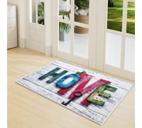 7VSTOHS Door Mats Indoor 50x80cm, Machine Washable Soft Doormats, Dirt Trapper Door Mat, Non-slip Floor Mats For Inside, Front Back Door, Pets and Dogs