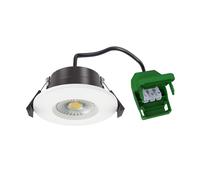 7W Dimmable & CCT Changeable Fire Proof Downlight, IP65 (Pack of 2) ENER-J White 25cm diameter x 19cm high