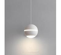 7W LED Minimalist Table Lamp - Modern Design Nightstand Light 3000K Warm White Perfect for Bedroom Dining Room Kitchen & Hallway 8cm Diameter