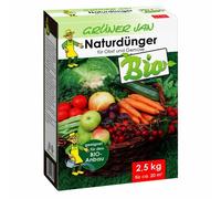 7x 2,5kg Grüner Jan Natural Fertilizer Fruit & Vegetables Organic Cultivation,