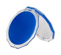 7X Magnify Small Mirrored Female Travel Pocket Handbag Mirrored Double Side Birthday Gifts
