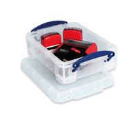 7x Really Useful Box 1.75 Litre Small Clear Plastic Storage Box - New Free 24h