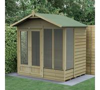 7x5 Forest 4Life Summerhouse Pressure Treated - 7x5 Forest 4Life Summerhouse Pressure Treated - With Installation on customers prepared base