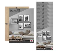 7X5 Frameless Clip Frame (Pack Of 20) With Perspex - For Posters, Prints, Photos And Wall Art - Ak Frames