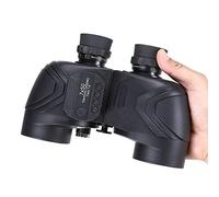 7x50 Fernglas mit Entfernungsmesser High Power Stickstoff Wasserdichtes HD-Prismenobjektiv Fernglas Kompakt mit Nachtsicht Beschlagfreies Fernglas für die Vogelbeobachtung von Kindern und Erwachsenen