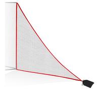 7x6ft 1Pcs Nylon Shank Net Golf Accessory with 1 Sang Bag, Easy to Install Side Net for Golf Nets and Simulator Premium Sports Net Hitting Nets (Red)
