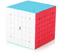 7x7 7x7x7 Magic Cube,Speed Cube 7x7,Easy Turning 3D Puzzle Cube Games Toy Gift for Kids Adults(Stickerless)