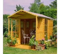 7x7 Shire Buckingham Summerhouse - 7x7 Shire Buckingham Summerhouse with Verandah