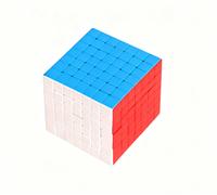 7x7 Speed Cube Puzzle, Stickerless Solid Color, ABS Material Professional Challenge
