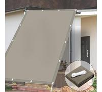7x9m e Sail98% UV Protect Waterproof Canopy for Garden PatioUse Includes Support RopesPerfect for Plants Animals and Vetable Beds