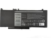 7XINbox 7,4V 51WH 0WYJC2 8V5GX PF59Y 6MT4T HK6DV G5M10 1KY05 79VRK 7V69Y R9XM9 TXF9M WYJC2 Laptop Battery compatible with Dell Latitude E5450 E5470 E5550 E5570 Notebook