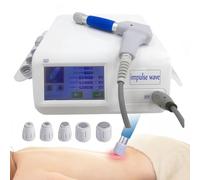 8.0 Bar Pneumatic Shockwave Therapy Machine with 5 Heads - Touch Screen, Muscle Pain Relief Massager ED Shock Wave Treatment for Erectile Dysfunction and Plantar Fasciitis,7InchScreen