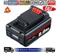 8.0Ah LBXR20 Battery FOR Black &Decker 18V 20V MAX Lithium-ion LB2X4020 LBX20