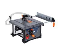 8-1/2 Inch Dust Free Table Saw, 15 Amp Portable Table Saw, 5000 RPM Table Saw for Workplace, with Stand, Push Rod, Fench for Woodworking, Cutting
