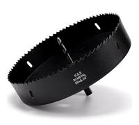 8 1/4 inch Hole Saw for Metal and Plywood, Bi-Metal Circular Wood Drill Bit Cutting 1.75” Deep with Hex Shank for Drywall, Fiberglass, Plasterboard, Acrylic and Sheet Steel