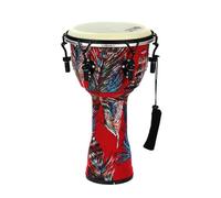 8/10/12 Inch Adjustable Sound African Drum Goatskin Drumhead, Djembe Drum Beginner, Darbuka Drum for Party(10 inches+hook)