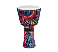 8/10/12 Inch Adjustable Sound African Drum Goatskin Drumhead, Djembe Drum Beginner Ethnic Style, Darbuka Drum for Band Performances(8 inches+rope)
